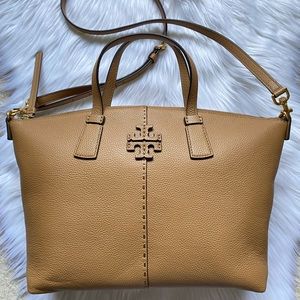 Tory Burch McGraw Top-zip Satchel/Crossbody Bag